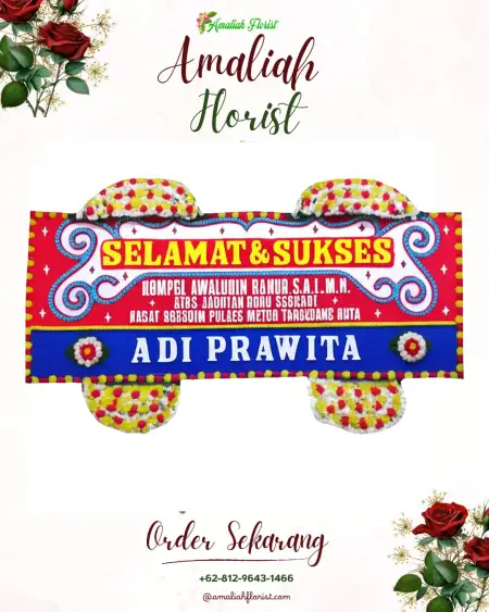 Papan Bunga Ucapan Selamat Kembangarum