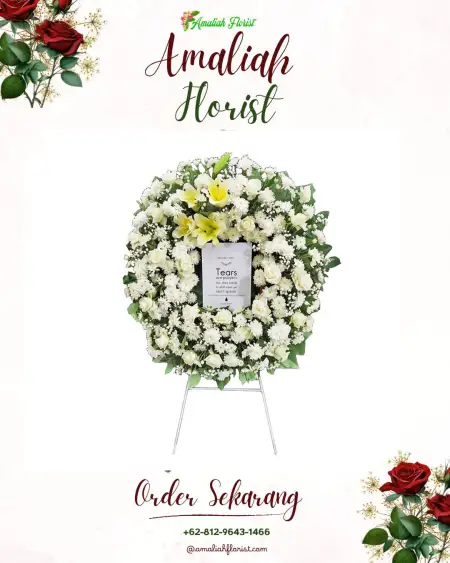 Krans Bunga Duka Kembangarum